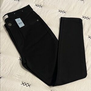LOFT Women's Classic Black Skinny Jeans